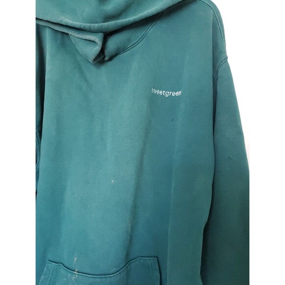 Madhappy Hoodie Men’s Large Forest Green Flawed 25 X 30 - Picture 4 of 16